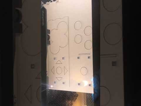 Laser Cutting Control Panel