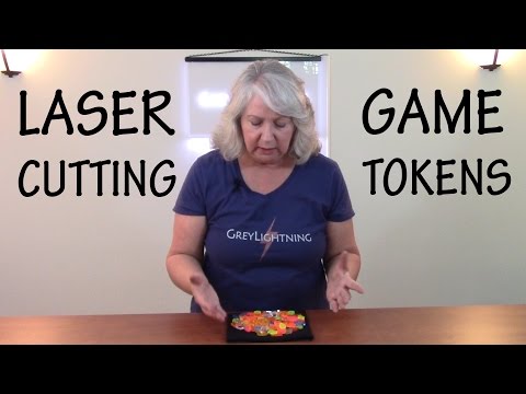 Laser Cutting Tabletop Game Tokens