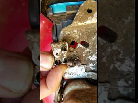 Lawn Mower Throttle Adjustment.