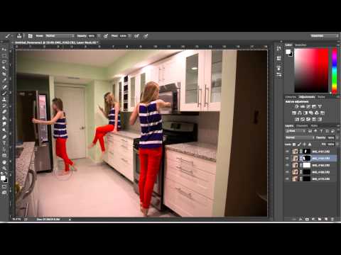 Layer Masks in AdobePhotoshop: Color Orange