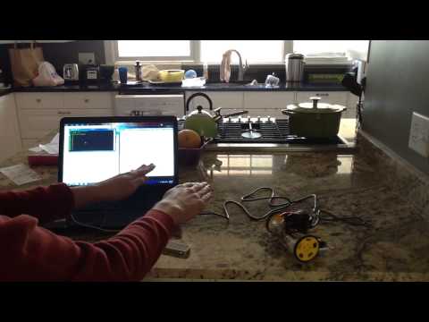 Leap Motion-Controlled Robot