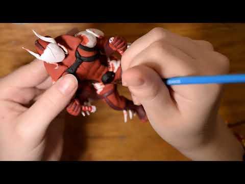 Legend of Zelda: Sooga Clay Figurine Timelapse - Painting Details 1