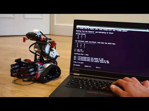 Lego EV3 Robot remote control using ROS