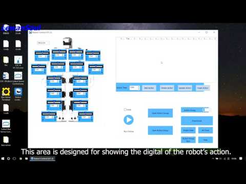 Lesson 3 Introduction of PC software ( H3S humanoid robot)