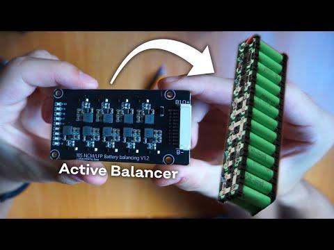 Let's Add an Active Balancer to the Electric Bike Battery - Li-ion Battery