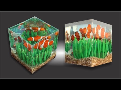 Let&rsquo;s make a clown fish Diorama! ll Resin Art