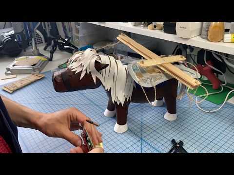 Li'l Sebastian in Horsey Heaven Marionette - Making It - Video 10