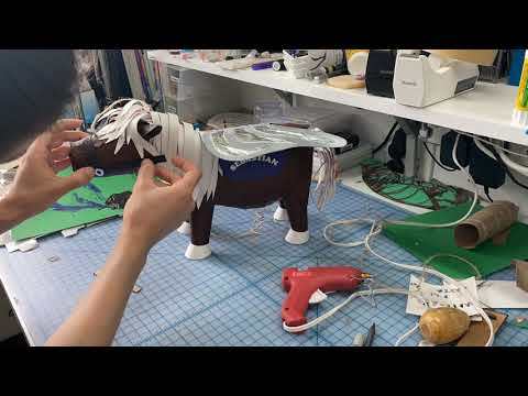 Li'l Sebastian in Horsey Heaven Marionette - Making It - Video 9