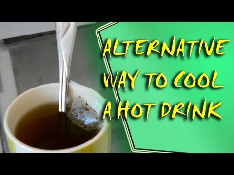 Life Hack - Alternative and Easy Way to Cool a Hot Drink