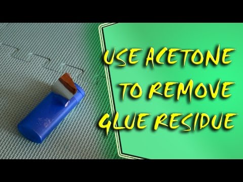 Life Hack - You Can Use Nail Polish Remover to Remove Sticker Residue