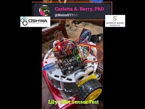 Lily&infin;Bot Sensor Testing: Sonar tests to prepare for obstacle avoidance