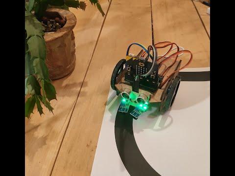 Line tracking micro:bit robot