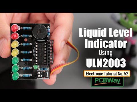 Liquid Level Indicator Using ULN2003