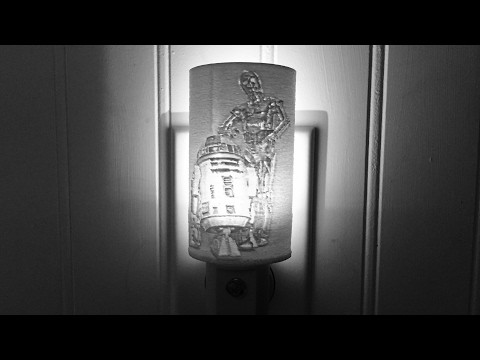 Lithophane Night Light