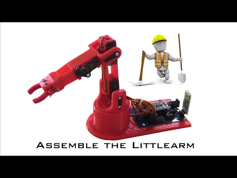 LittleArm 2C Arduino Robot Arm Assembly Instruction Video