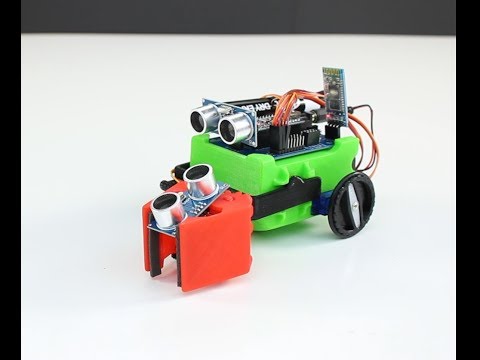 LittleBot Budget Arduino Robot Kit Demos