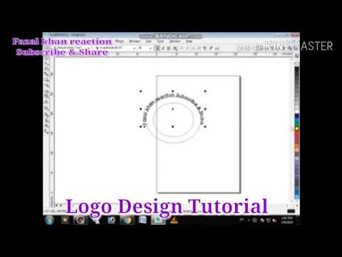 Logo Design - Coral draw - Tutorial in English