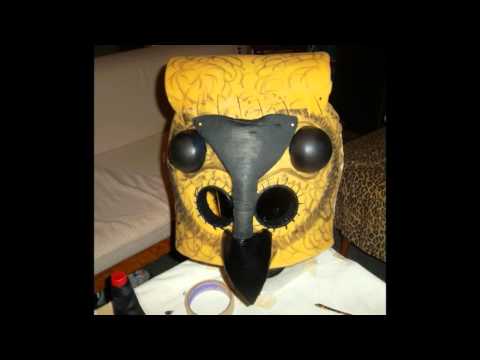 Lord Of Tears Owl Man.... The making of my costume part 1