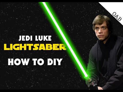 Luke's Lightsaber (Return of the Jedi) On A Budget - How To DIY