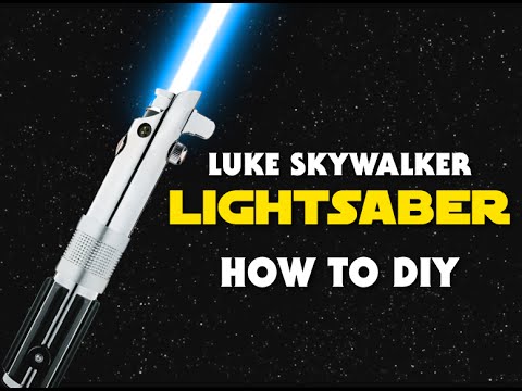 Luke Skywalker's Lightsaber On A Budget - How to DIY