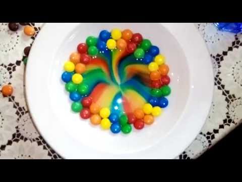 M&amp;amp;M's amazing rainbow experiment