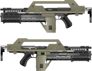 M41A pulse rifle green pic 1.jpg