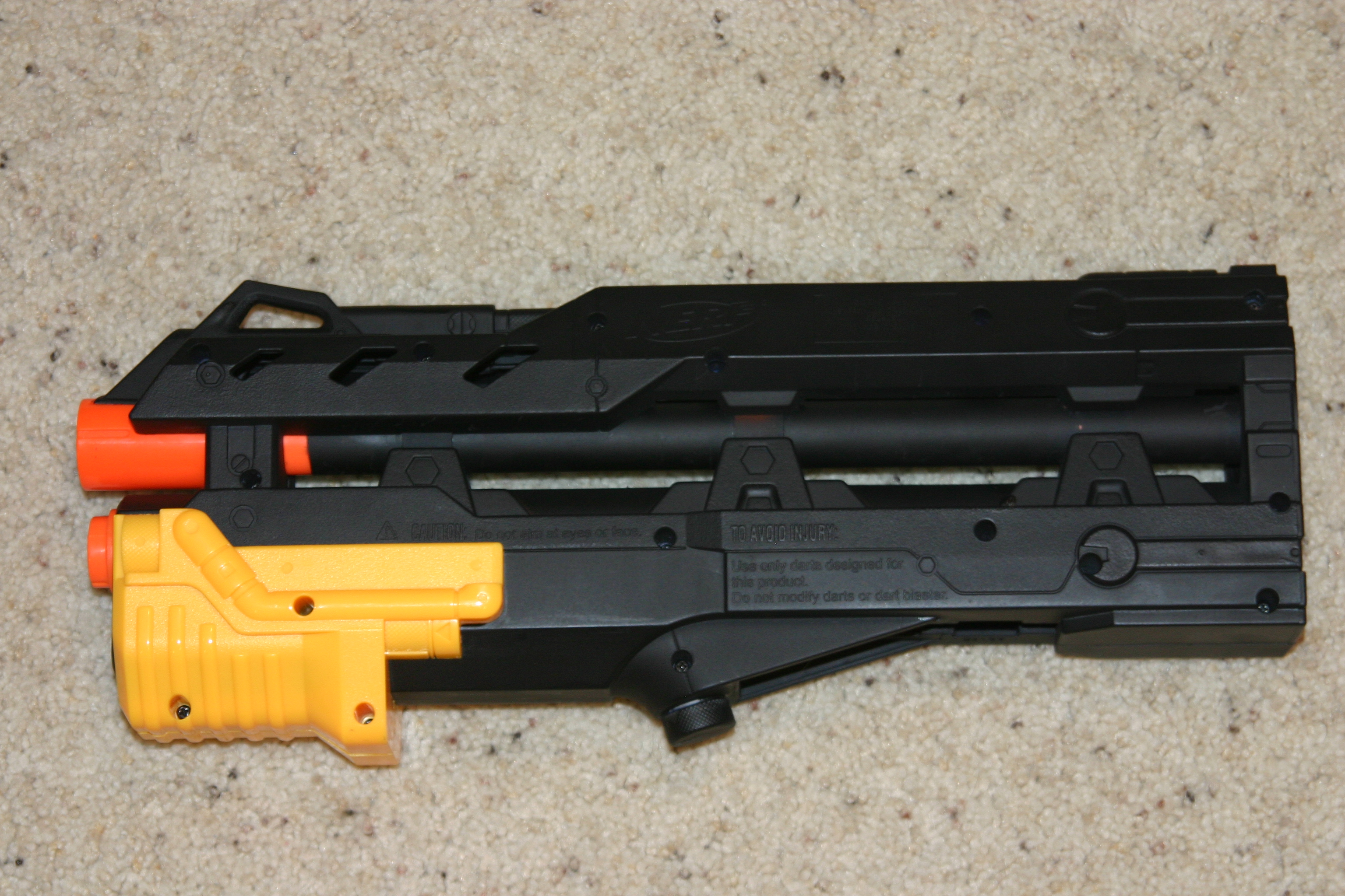 M41a pulse rifle mod - front gun part 1.JPG