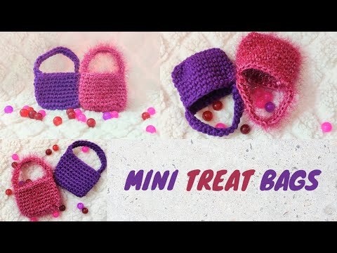 MAKE YOUR OWN CROCHET MINI TREAT BAGS