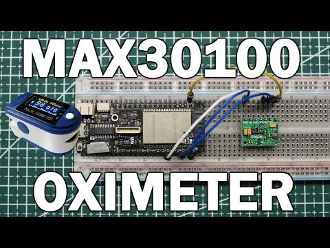 MAX30100 ESP32 DIY OXIMETER