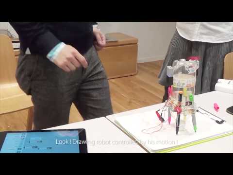 MESH usecase : Drawing Robot by Takeo Inagaki