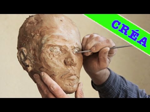 MODELER UN VISAGE - SCULPTING HEAD