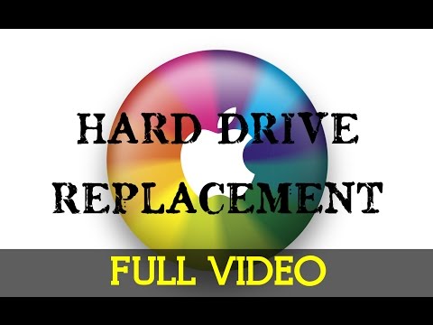 MacBook Pro - Hard Drive Replacement FULL VIDEO!