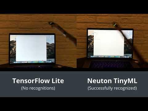 Magic wand Neuton vs TF Lite