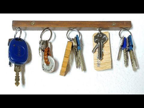 Magnetic Key Ring Holder (DIY)