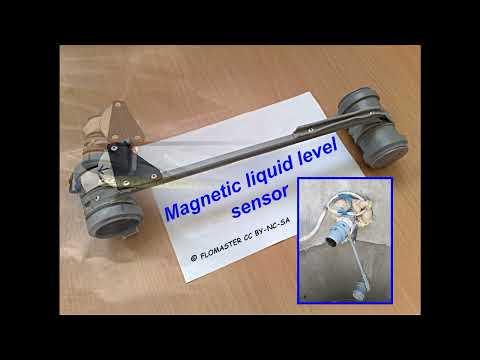 Magnetic liquid level sensor