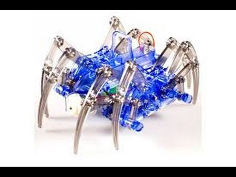 Mainan Anak - Robot Laba-Laba - Building DIY Spider Robot