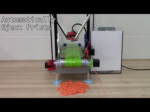 Make 3D Printing Infinite: Automatic Infinite 3D Printer - Conveyor Belt 3D Printer