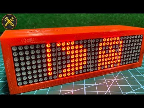 Make A LED Matrix Box With multiple Effects (Scrolling Text, Sprite, Up/Down&hellip;)