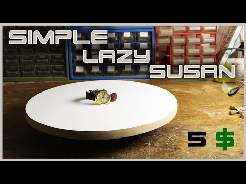 Make A Simple Rotating Table &amp;quot;Lazy Susan&amp;quot;