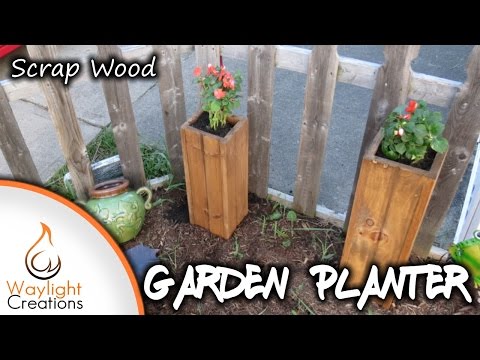 Make A Simple Scrap Wood Planter