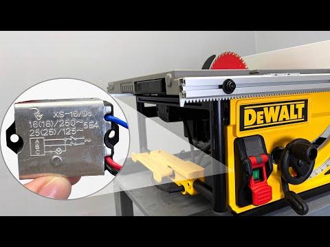 Make A Soft Start For Dewalt Table Saw