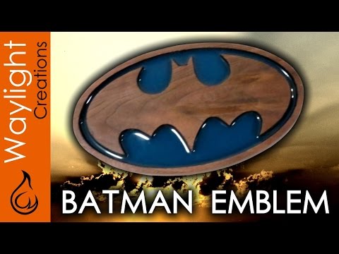 Make A Wood Batman Emblem - Justice League / DC #2