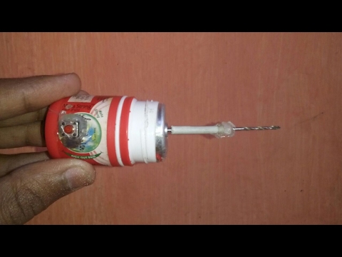 Make Own - Make a Mini Powefull Drill Machine in Simple Steps