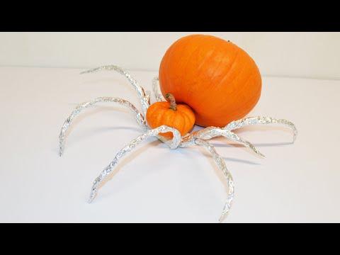 Make Spider Legs Using Foil Paper