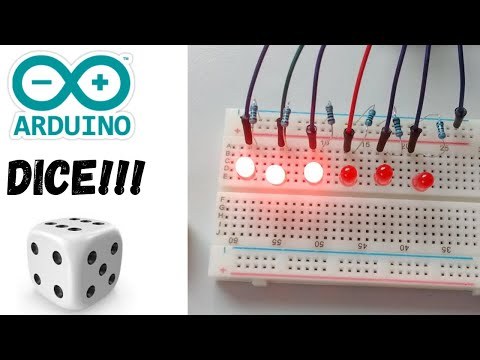 Make Your Own Dice With Arduino!!!!/Dynamic Innovator