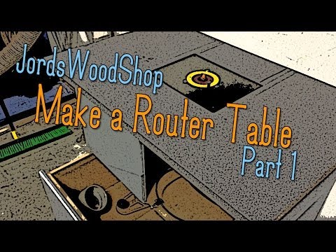 Make Your Own Router Table / Router Cabinet - Part One (the cabinet)