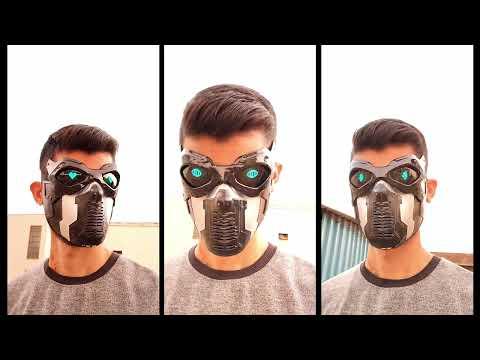 Make Your Own SiFy Mask Using Transparent Displays