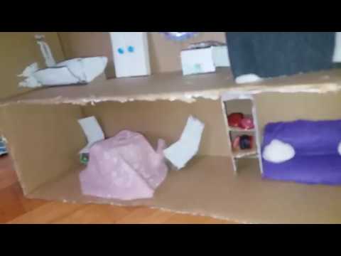 Make a DIY Recycled Doll House!