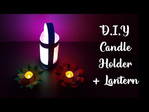 Make a Diwali Candle Holder and a Lantern