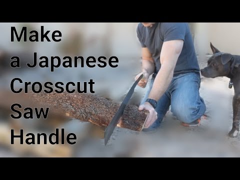 Make a Japanese Crosscut Saw Handle By Hand